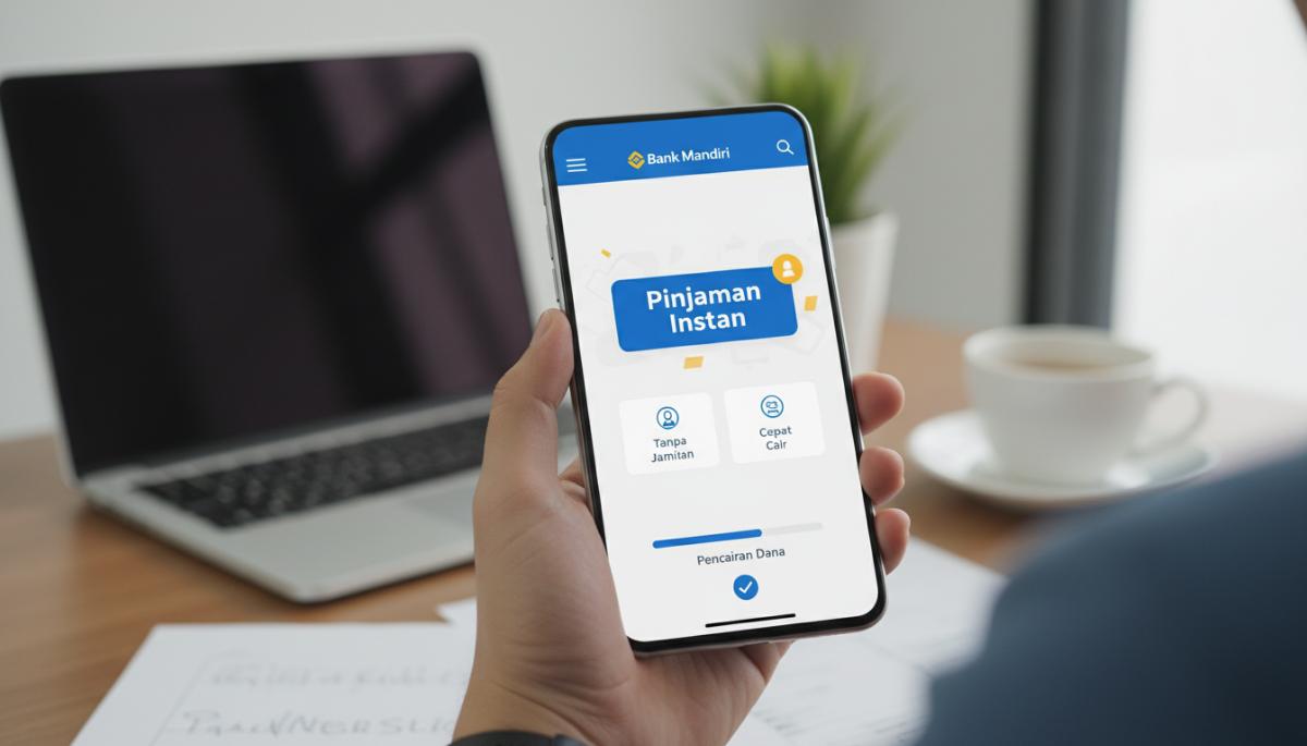 cara pinjam uang di livin mandiri tanpa jaminan