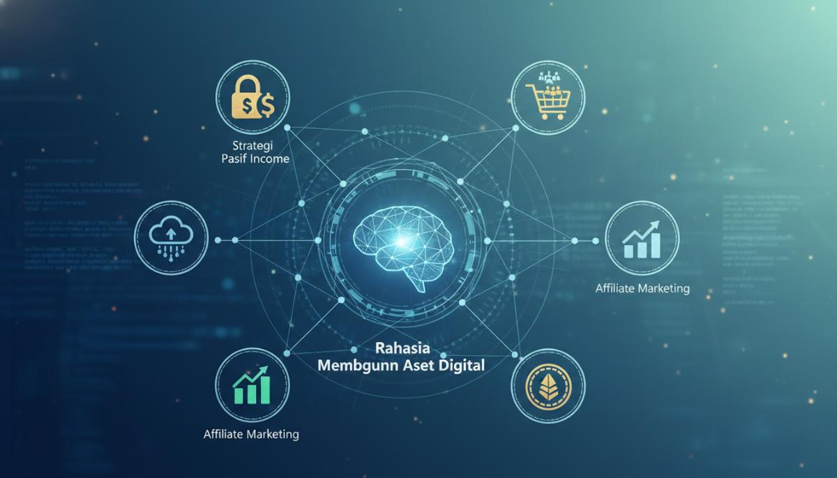 Strategi pasif income dari aset digital melalui affiliate marketing
